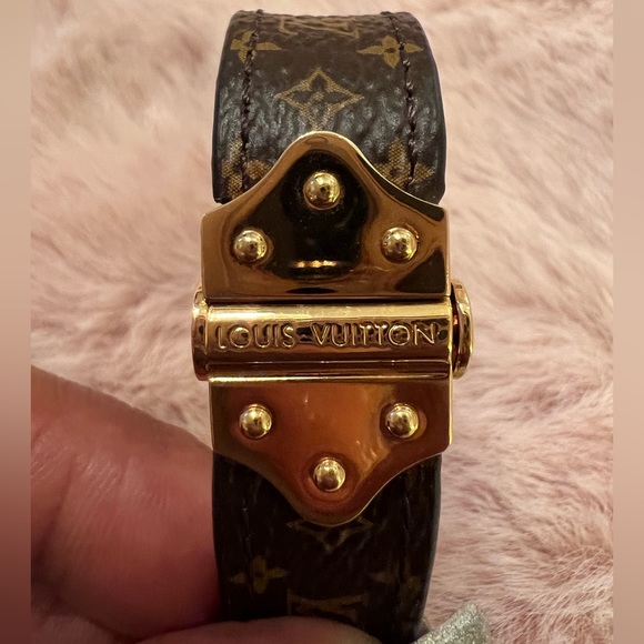 Authentic Louis Vuitton Nano Monogram bracelet - Picture 5 of 5